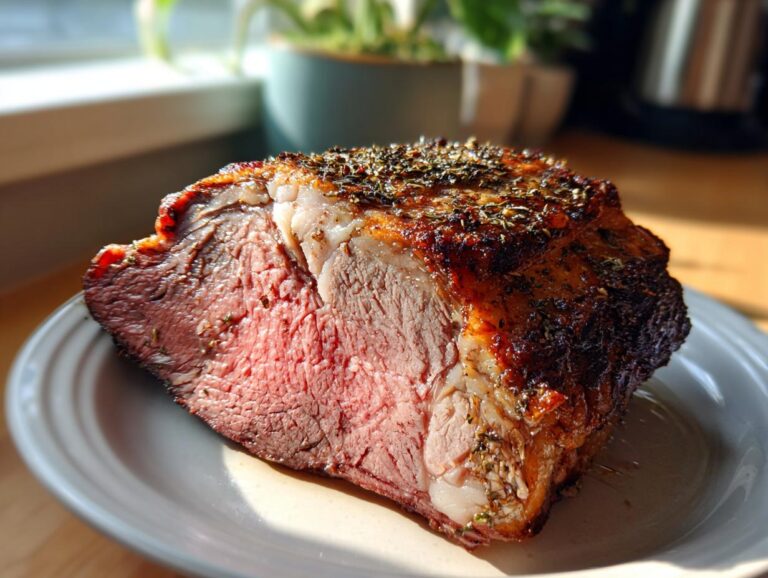 Amazing Prime Rib: Perfect Crust, Juicy Center